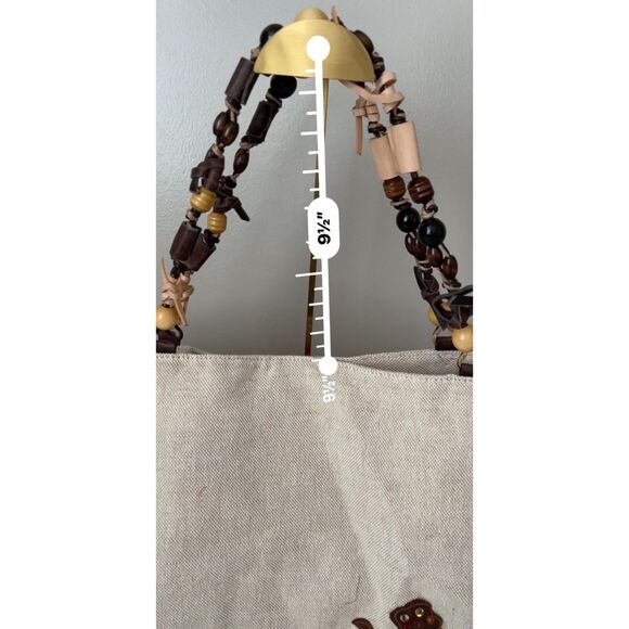 Nine West Jute Boho Tote bag - Picture 9 of 9